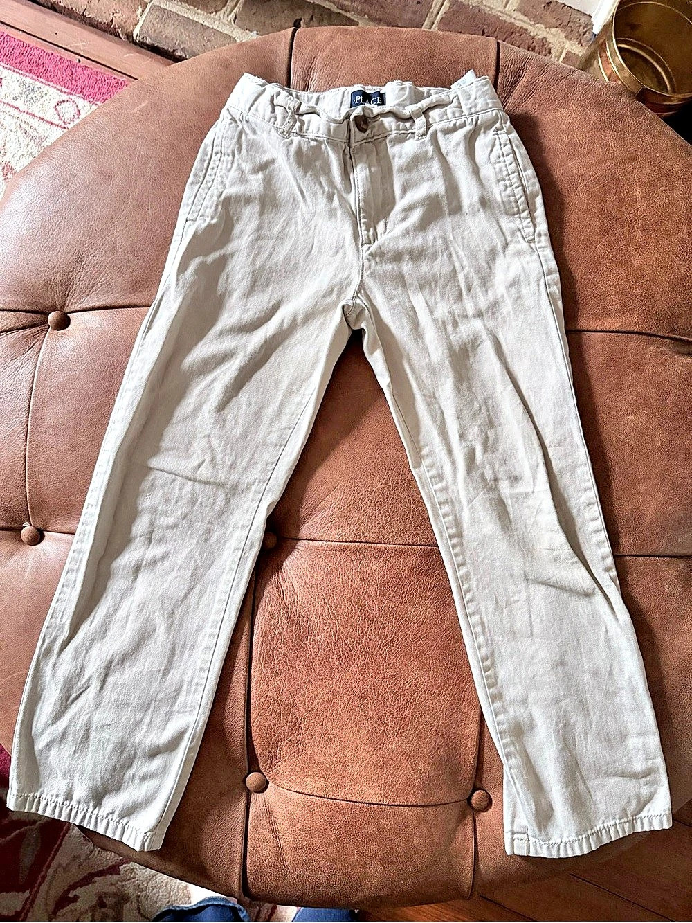 PLACE Boys Cotton Khaki Pants Size 8